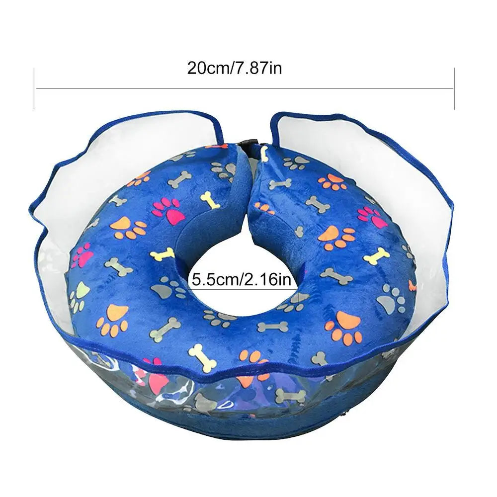 Inflatable Elizabethan Recovery Collar