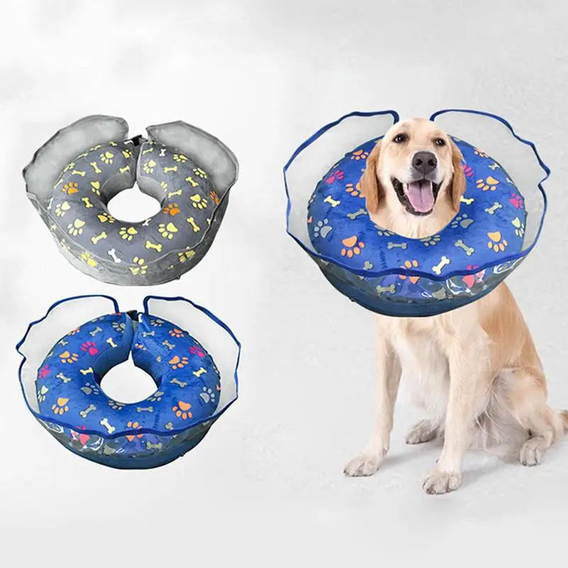 Inflatable Elizabethan Recovery Collar