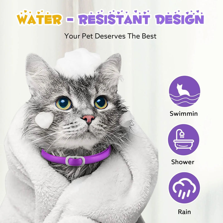 Calming Collar for Cats with Pheromones,Cat Anxiety and Calming,Up to 18.9Inch,Water Resistant,8 Pack 240 Days Supply