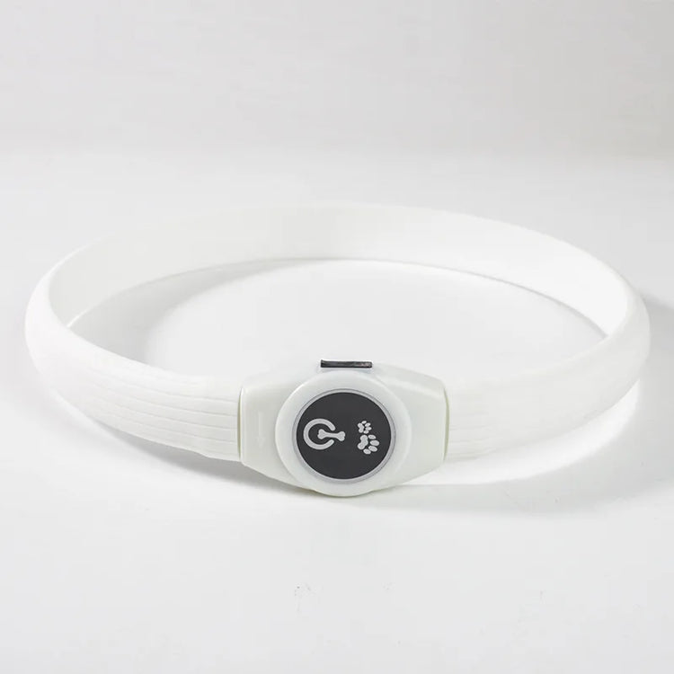 New Led Luminous Dog Collar PVC Waterproof , for Large Medium Small Dogs Collar Usb Light Night Safety Pet Glowing Accessories