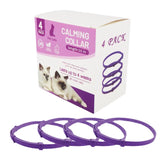 Calming Collar for Cats Pet Calming Pheromone Collar for Cats Dogs Calming Collar for Anxiety Effective Relieve Anxiety Stress