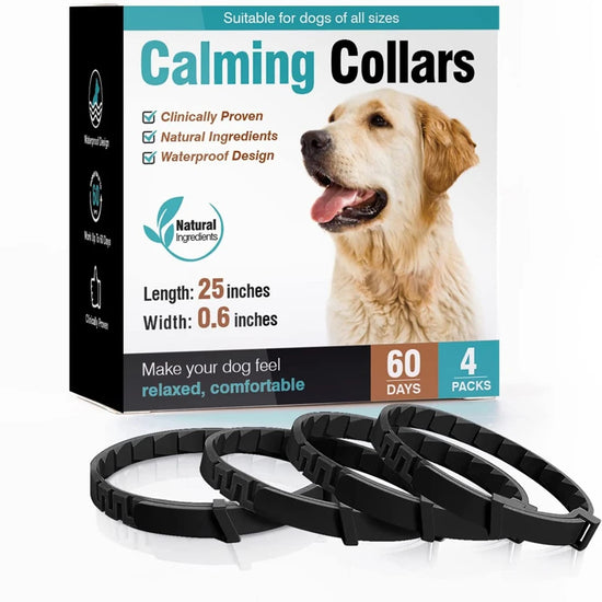 3/4 Pack Calming Pheromone Dog Collars
