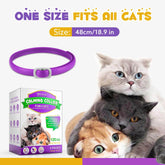 Calming Collar for Cats with Pheromones,Cat Anxiety and Calming,Up to 18.9Inch,Water Resistant,8 Pack 240 Days Supply